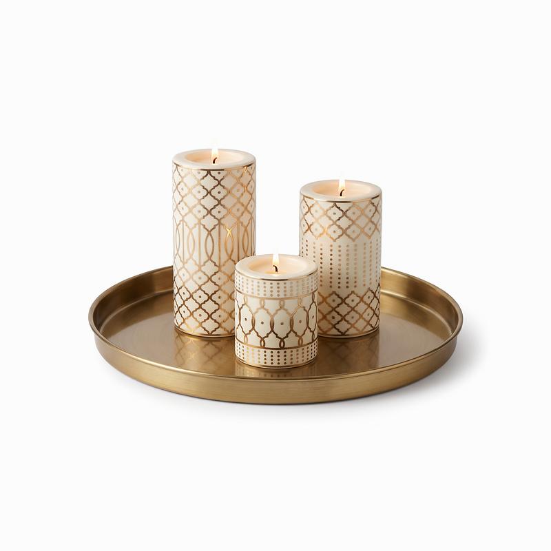 Brass Candle Set